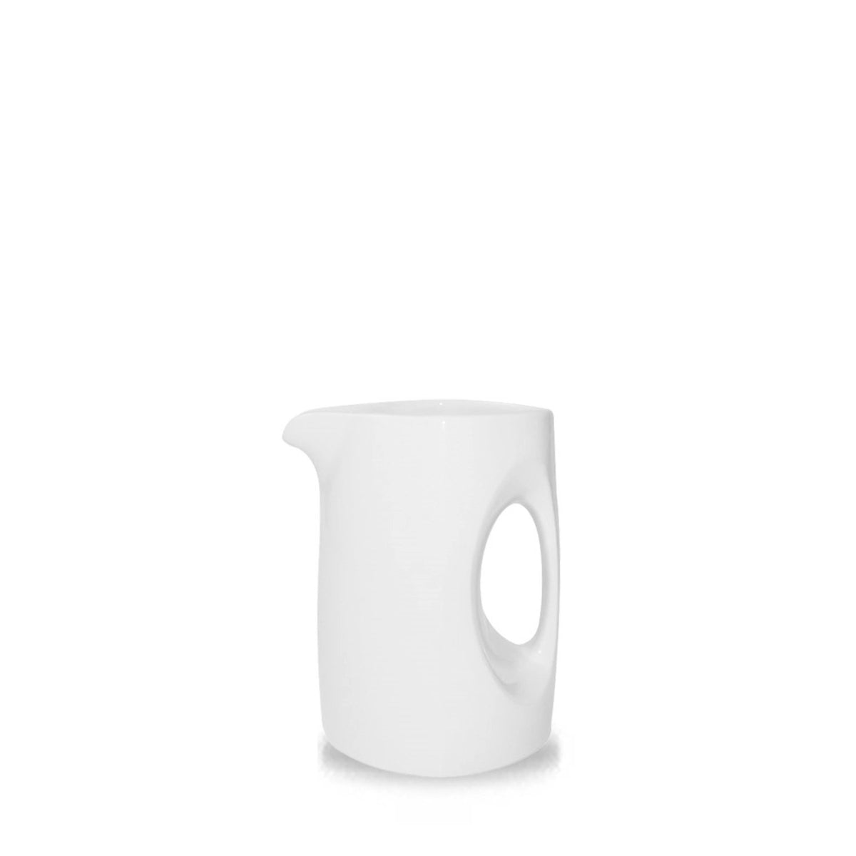 Bit on the Side White Krug quadratisch H12cm, D8.5cm 34cl in Weiss präsentiert im Onlineshop von KAQTU Design AG. Kanne ist von Churchill