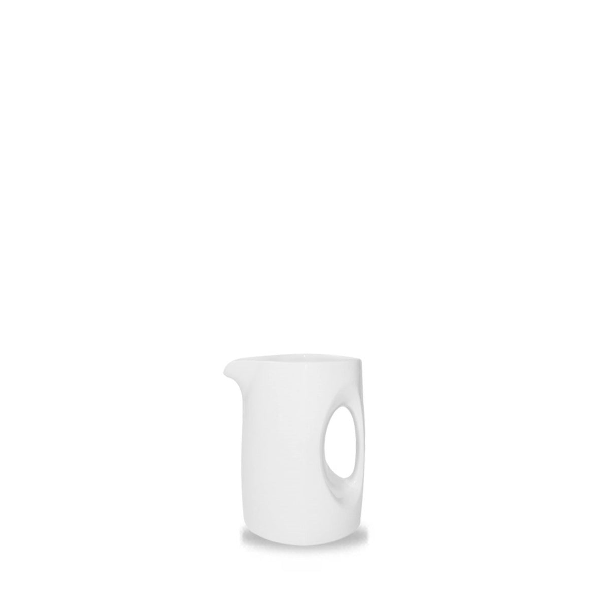 Bit on the Side White Krug quadratisch 8x7x6cm 8.5cl in Weiss präsentiert im Onlineshop von KAQTU Design AG. Kanne ist von Churchill