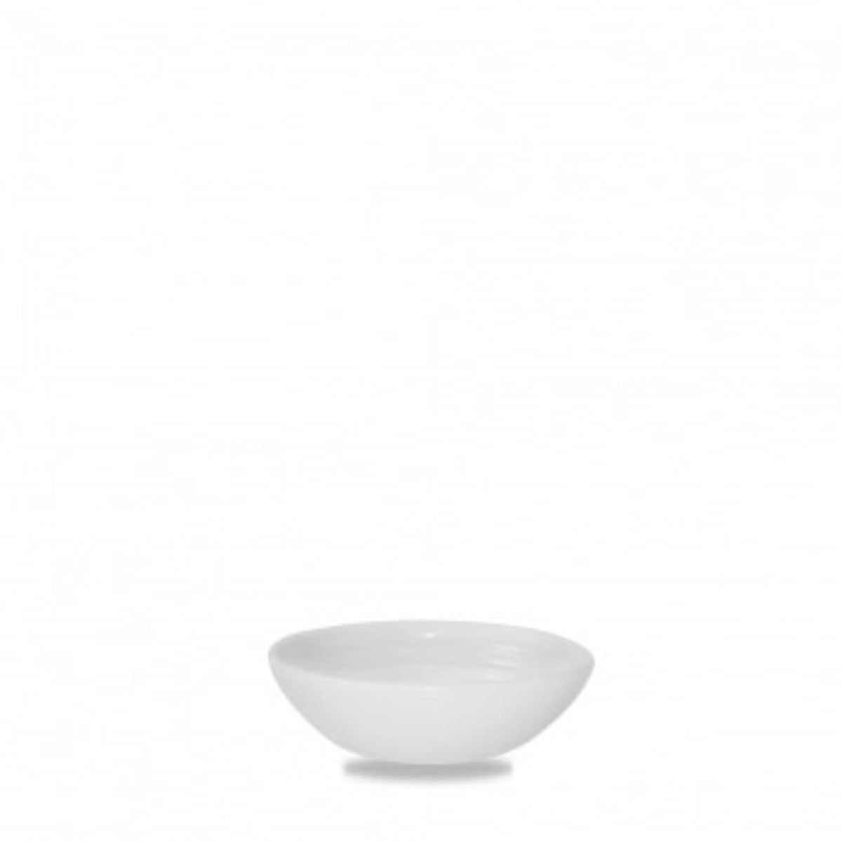 Bit on the Side White Ripple Dip Schale 11.3x3.5cm 14cl in Weiss präsentiert im Onlineshop von KAQTU Design AG. Schale ist von Churchill