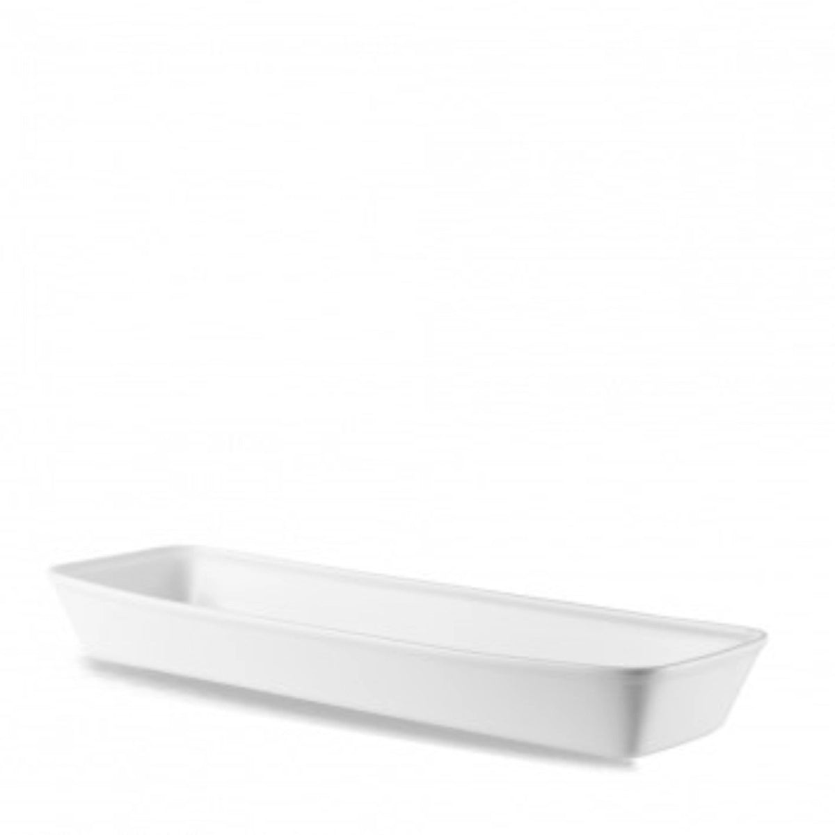 Cookware White Rechteckige Backform 53x16x6.2cm 3lt in Weiss präsentiert im Onlineshop von KAQTU Design AG. Backform / Backblech ist von Churchill