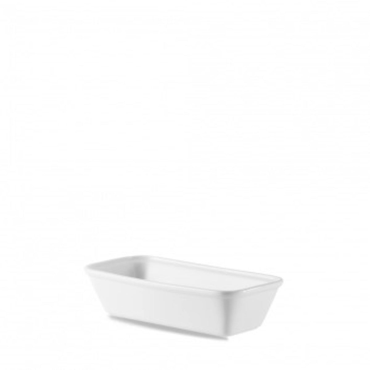 Cookware White rechteckige Backform 12x25x6.2cm 1lt in Weiss präsentiert im Onlineshop von KAQTU Design AG. Backform / Backblech ist von Churchill