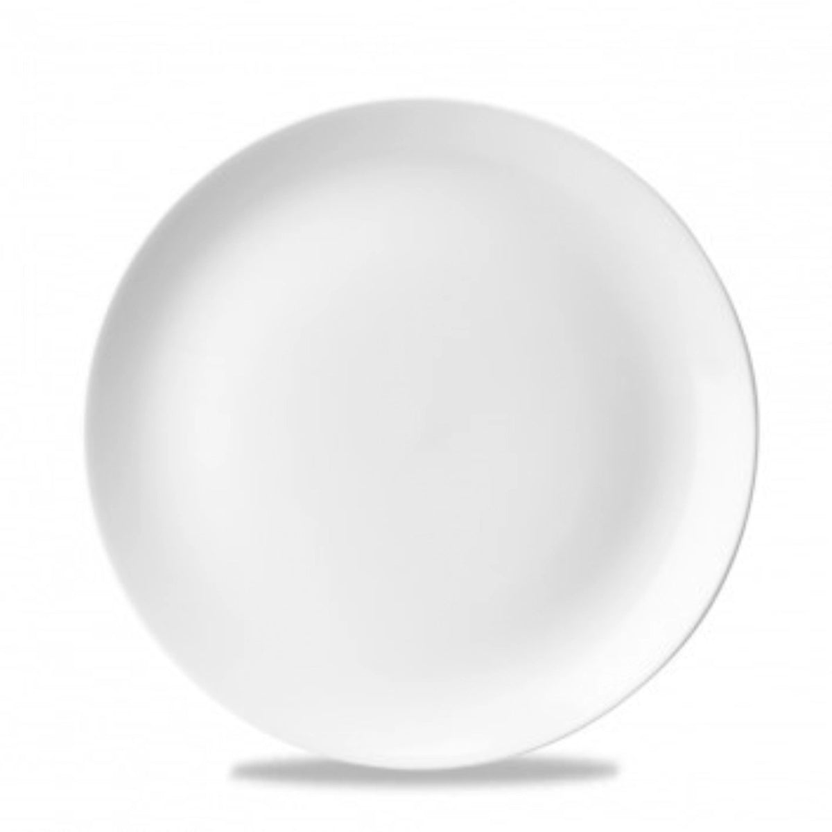 Evolve White Coupe Teller 21.7cm in Weiss präsentiert im Onlineshop von KAQTU Design AG. Teller ist von Churchill