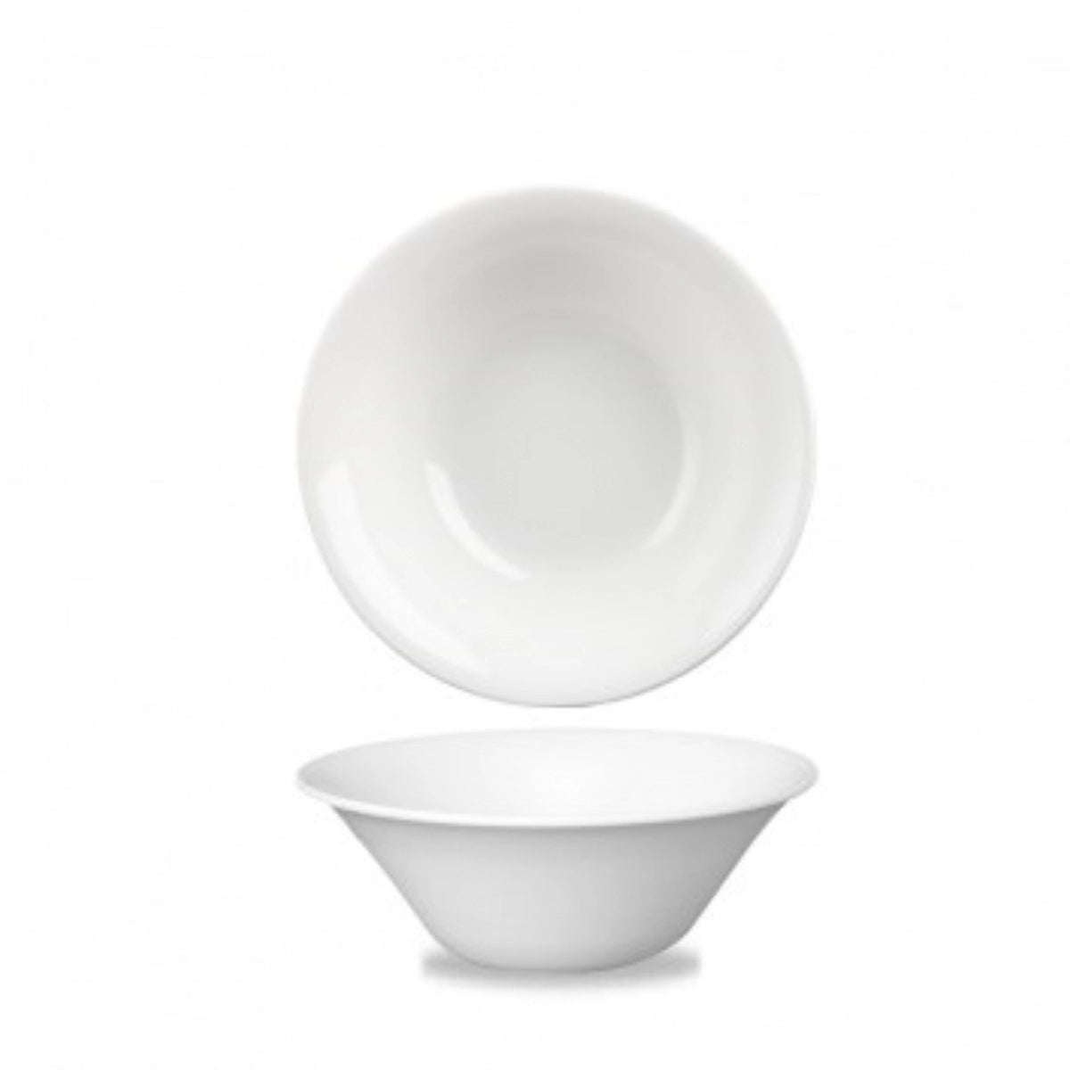 Mediterranean White Salat Schüssel 17.2cm 48.3cl in Weiss präsentiert im Onlineshop von KAQTU Design AG. Schüssel ist von Churchill