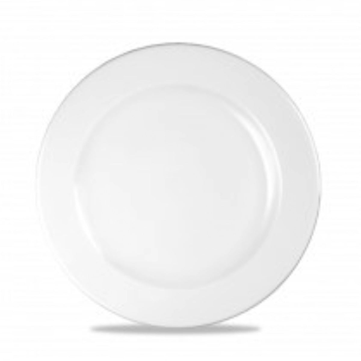 Profile White Teller 23.4cm in Weiss präsentiert im Onlineshop von KAQTU Design AG. Teller ist von Churchill
