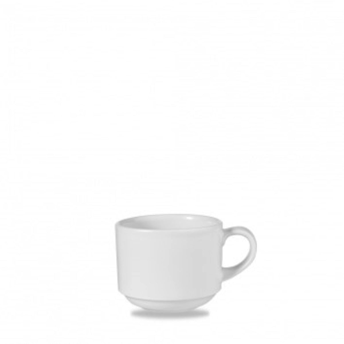 Profile White Tasse stapelbar 22cl H7cm, D8.5cm in Weiss präsentiert im Onlineshop von KAQTU Design AG. Tasse ist von Churchill
