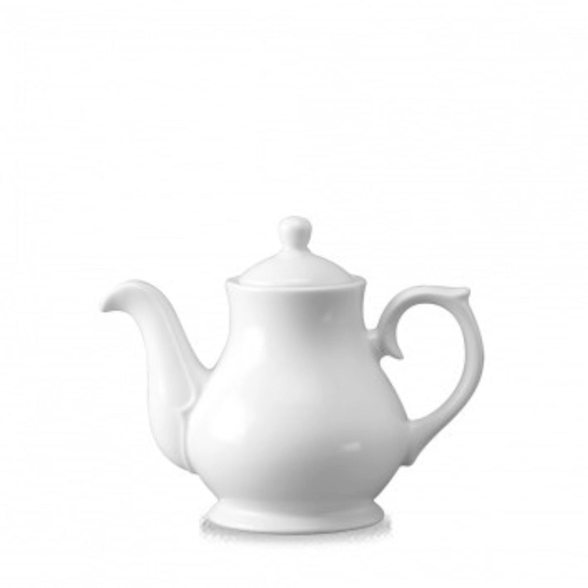 White Holloware Sandringham Tee / Kaffeekanne 42cl H14.5cm in Weiss präsentiert im Onlineshop von KAQTU Design AG. Kanne ist von Churchill