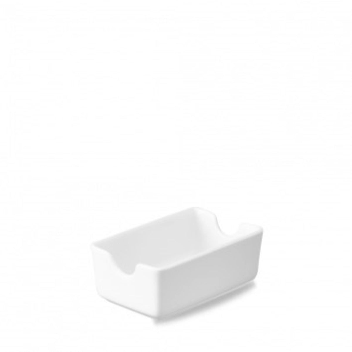 Whiteware White Zuckertüten halter 11.7x7.3cm in Weiss präsentiert im Onlineshop von KAQTU Design AG. Aufbewahrungsbehälter ist von Churchill