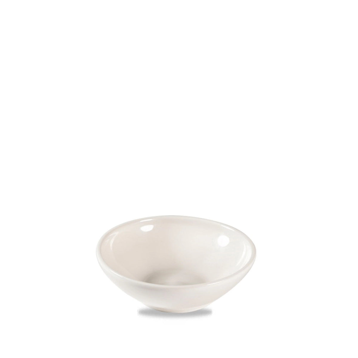 Bit on the Side White Schale flach 13cm, 26cl in Weiss präsentiert im Onlineshop von KAQTU Design AG. Schale ist von Churchill
