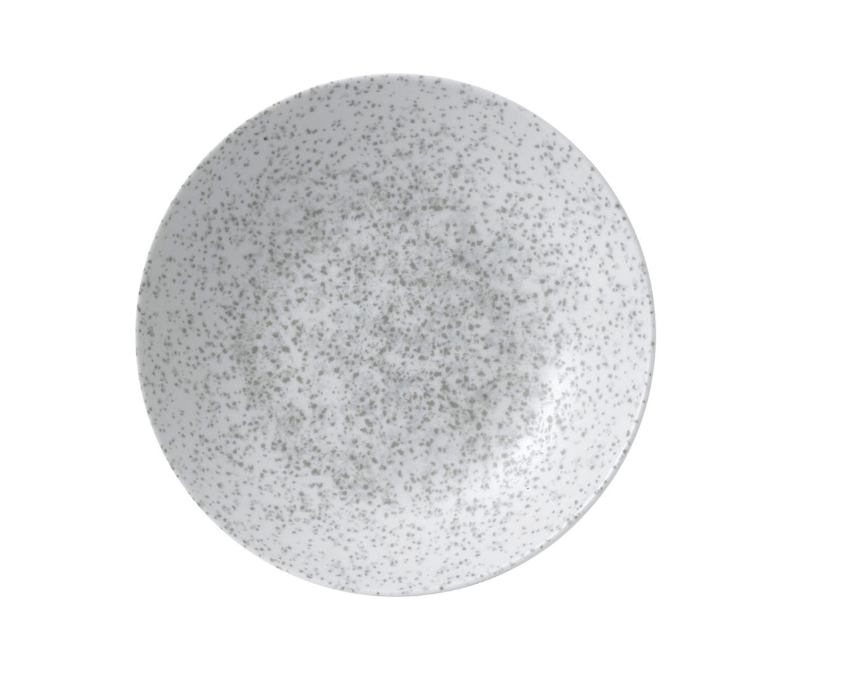 Menu Shades Caldera Chalk White Coupe Teller tief 25cm in Weiss präsentiert im Onlineshop von KAQTU Design AG. Teller ist von Churchill