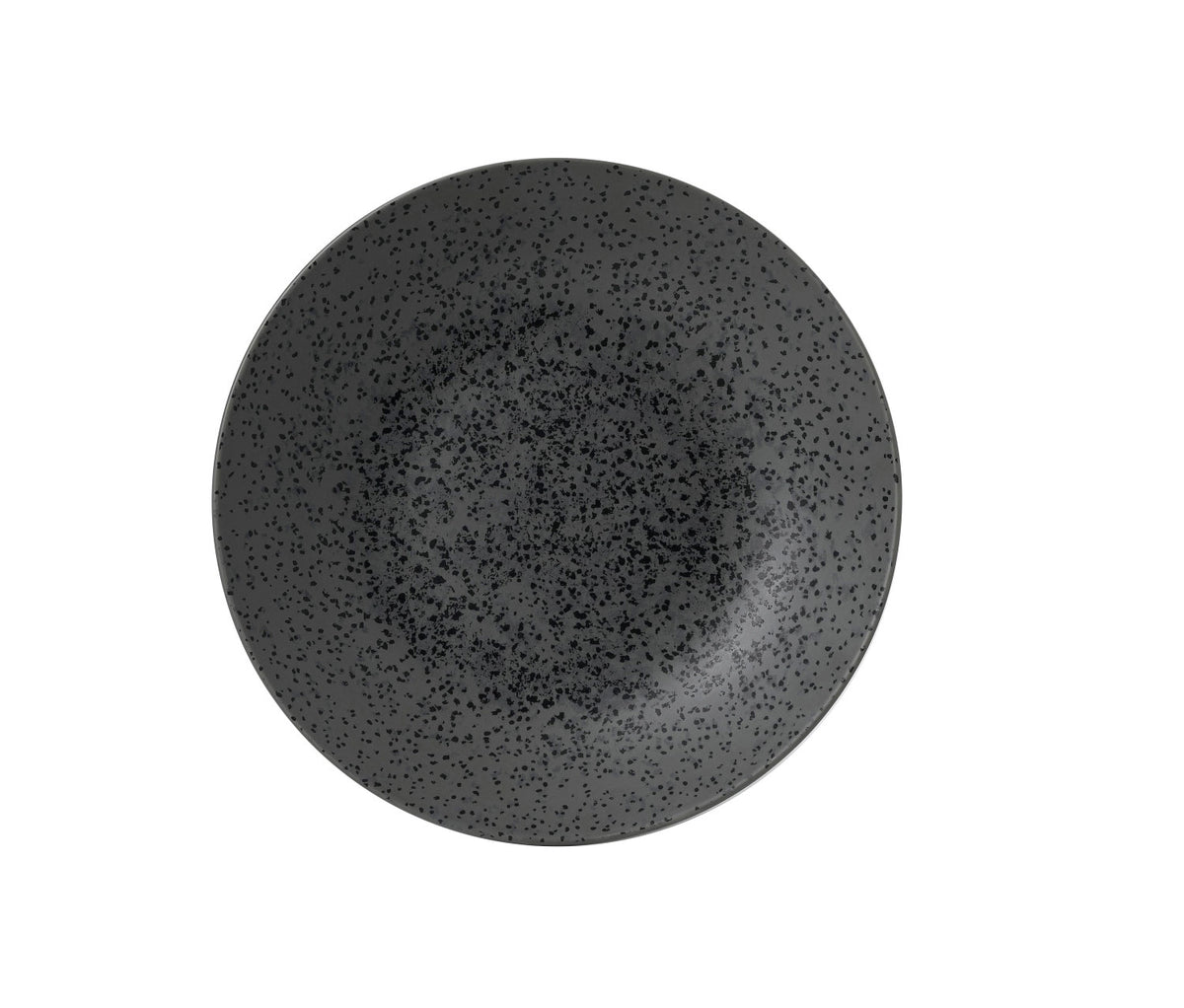 Menu Shades Caldera Flint Grey Coupe Teller tief 25cm in Silber präsentiert im Onlineshop von KAQTU Design AG. Teller ist von Churchill