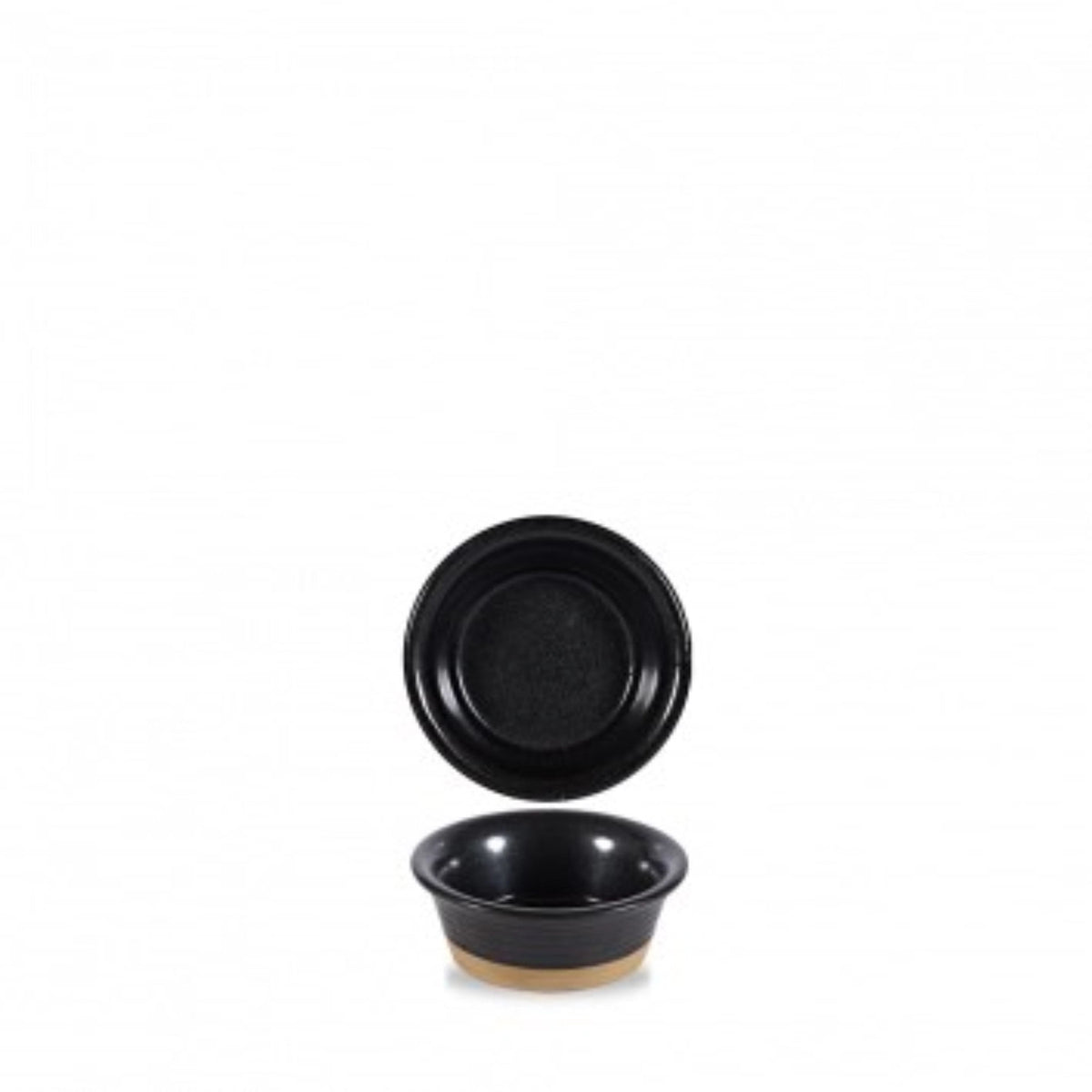 Igneous Black Schale 9cm 9.5cl in Schwarz präsentiert im Onlineshop von KAQTU Design AG. Schale ist von Churchill
