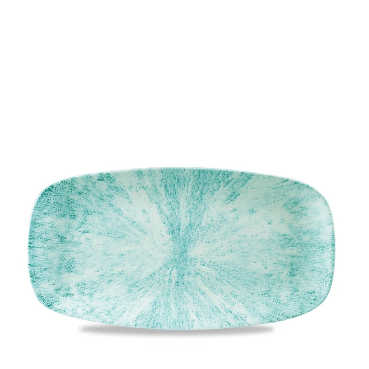 S.P. Stone Aquamarine Platte rechteckig No. 3 29.8x15.3cm in Blau präsentiert im Onlineshop von KAQTU Design AG. Platte ist von Churchill