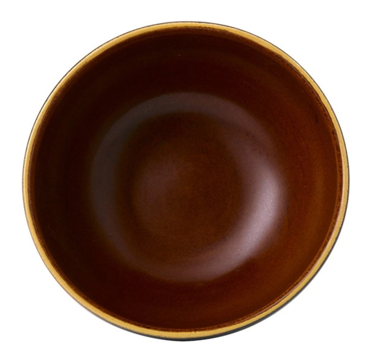 Schwarze Schale Nourish Tokyo Black von Churchill, runde Form, glasierte Oberfläche