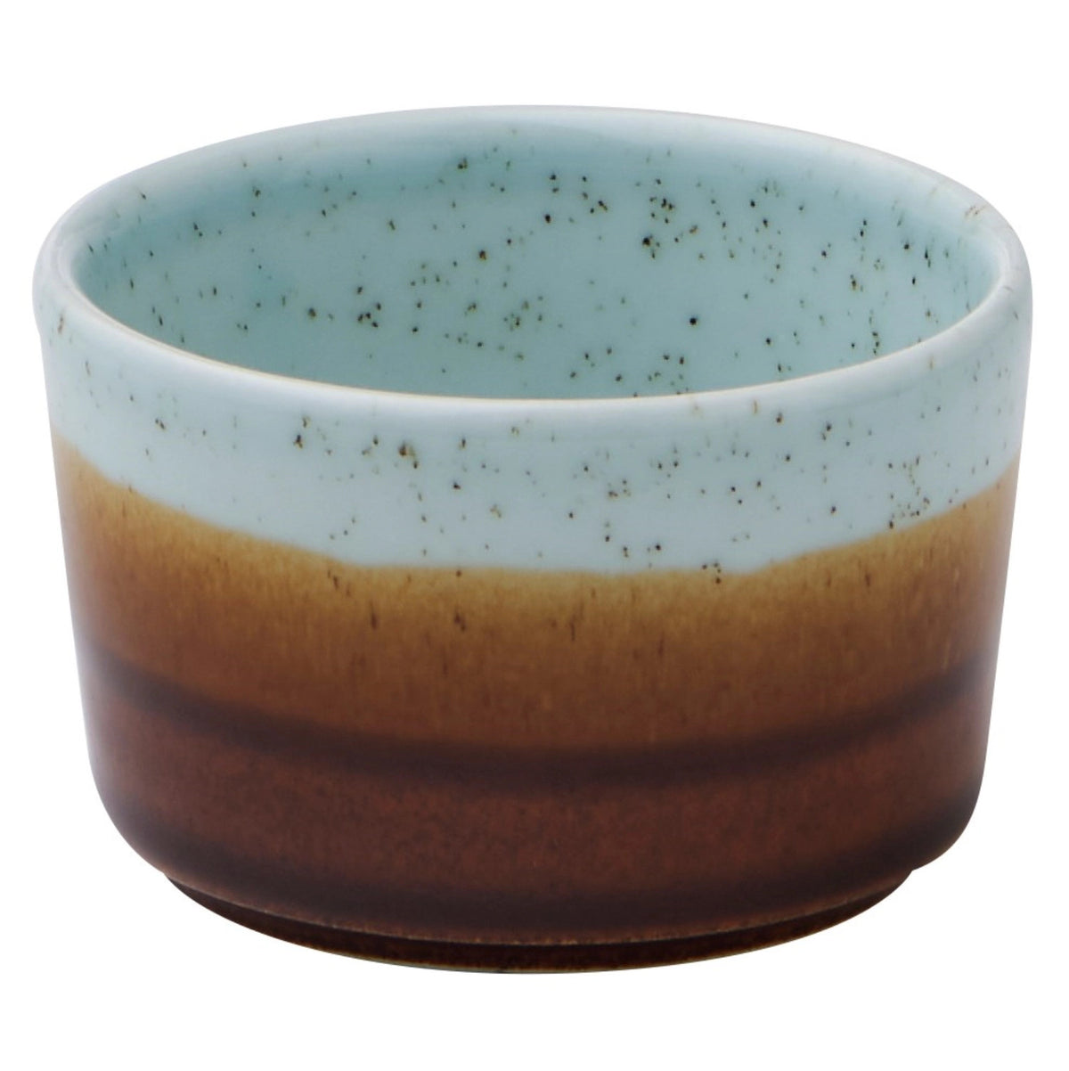 Nourish Siena Duck Egg Dip Schälchen 11cl, H5cm, D 7.5cm in Braun präsentiert im Onlineshop von KAQTU Design AG. Schale ist von Churchill