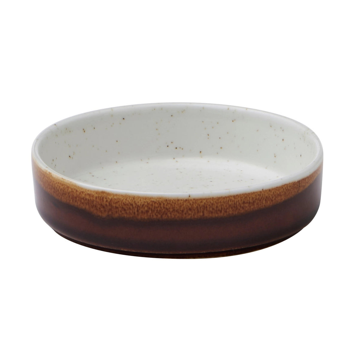 Nourish Siena Barley White Schälchen 17cl, H3cm, D 12cm in Braun präsentiert im Onlineshop von KAQTU Design AG. Schale ist von Churchill