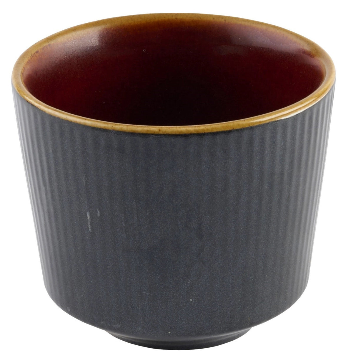 Schwarzer Becher aus Keramik, Porzellan oder Steinzeug, Nourish Tokyo Black Kochi Chip Mug