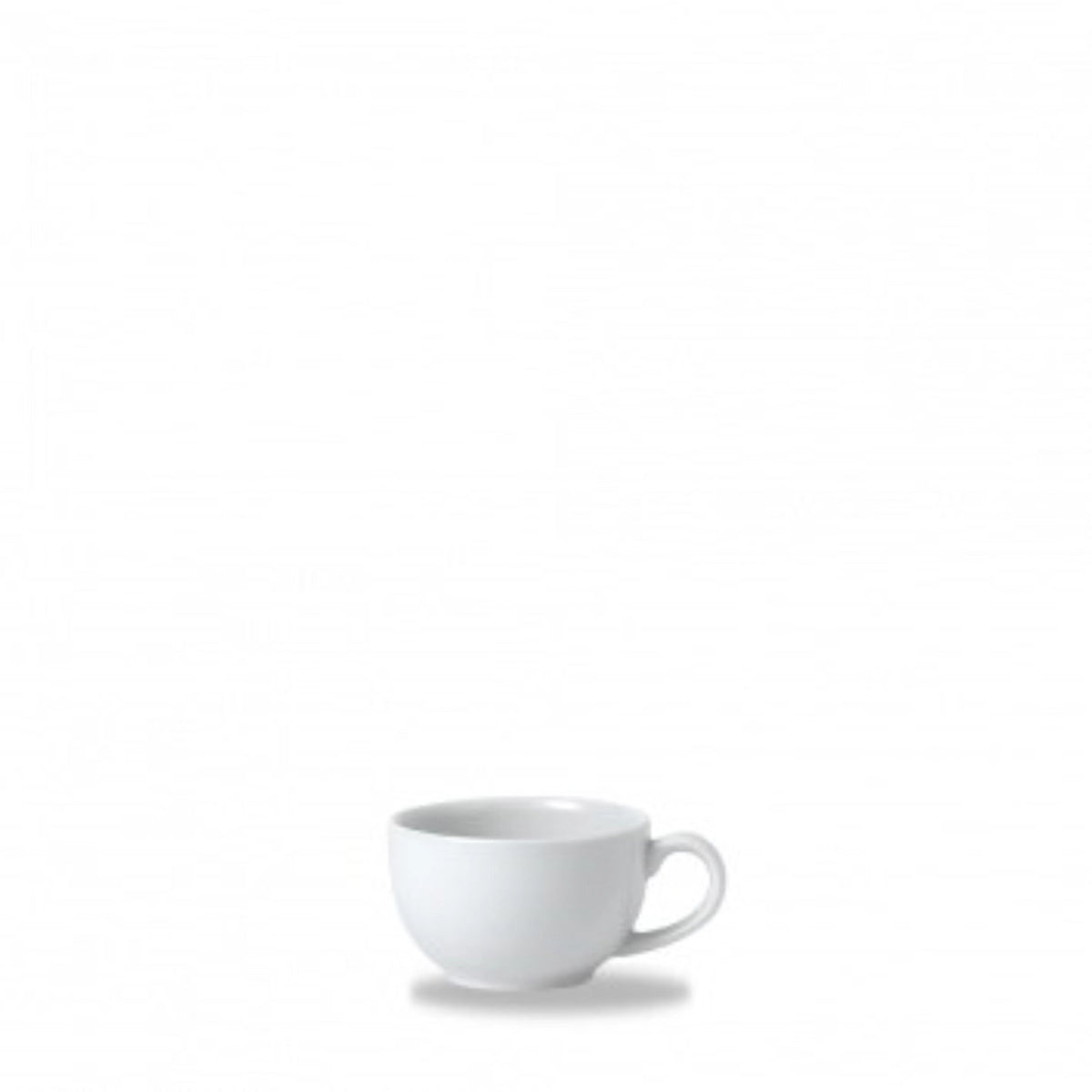 Cafe White Tasse 17cl, D9cm H5.5cm in Weiss präsentiert im Onlineshop von KAQTU Design AG. Tasse ist von Churchill