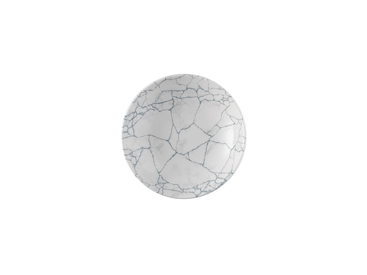 S.P. Kintsugi Pearl Grey Coupe Teller tief 24.8cm in Silber präsentiert im Onlineshop von KAQTU Design AG. Teller ist von Churchill