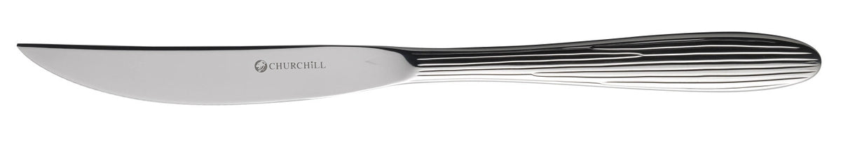Agano Steakmesser 23.6cm in Silber präsentiert im Onlineshop von KAQTU Design AG. Besteck ist von Churchill