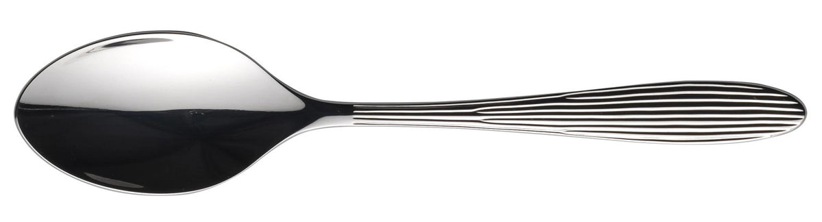 Agano Kaffeelöffel 13.6cm in Silber präsentiert im Onlineshop von KAQTU Design AG. Besteck ist von Churchill