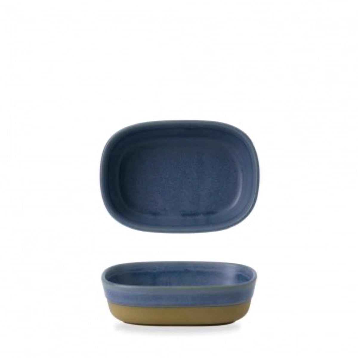 Emerge Oslo blue Schale 17.3x11.9x5cm in Blau präsentiert im Onlineshop von KAQTU Design AG. Schale ist von Churchill