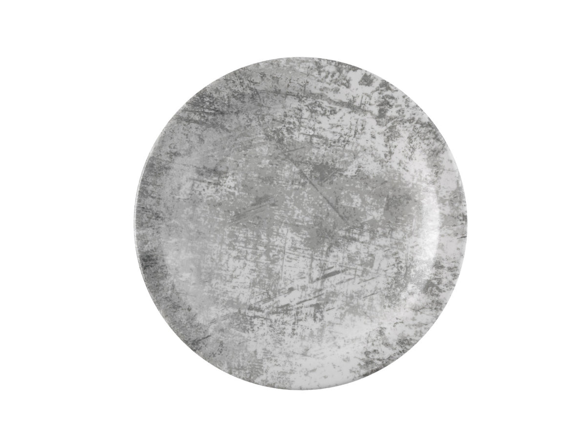 The Makers Collection Urban Grey Teller flach, 25.4cm in Silber präsentiert im Onlineshop von KAQTU Design AG. Teller ist von Churchill