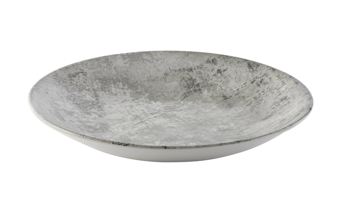 The Makers Collection Urban Grey Coupe Teller tief, 28.1cm in Silber präsentiert im Onlineshop von KAQTU Design AG. Teller ist von Churchill