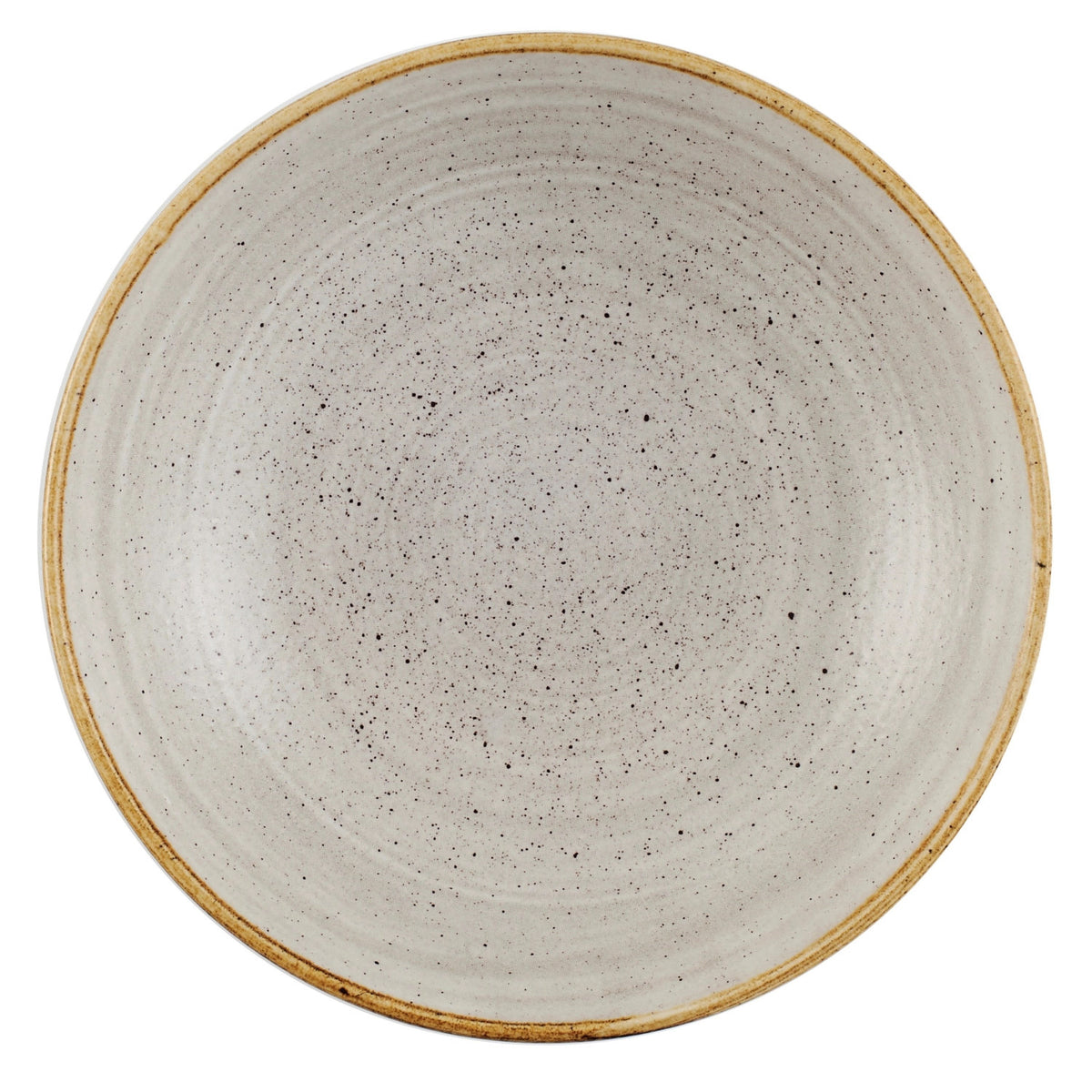 Stonecast Raw Grey Coupe Teller tief 18.2cm, 42.6cl in Grau präsentiert im Onlineshop von KAQTU Design AG. Teller ist von Churchill