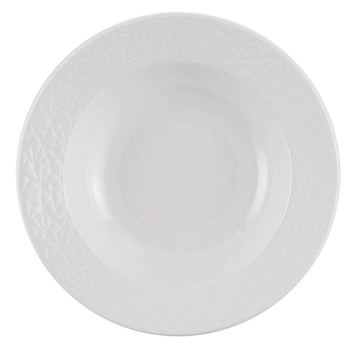 Alchemy Abstract Suppenteller 24.5cm, 49.5cl in Weiss präsentiert im Onlineshop von KAQTU Design AG. Teller ist von Churchill