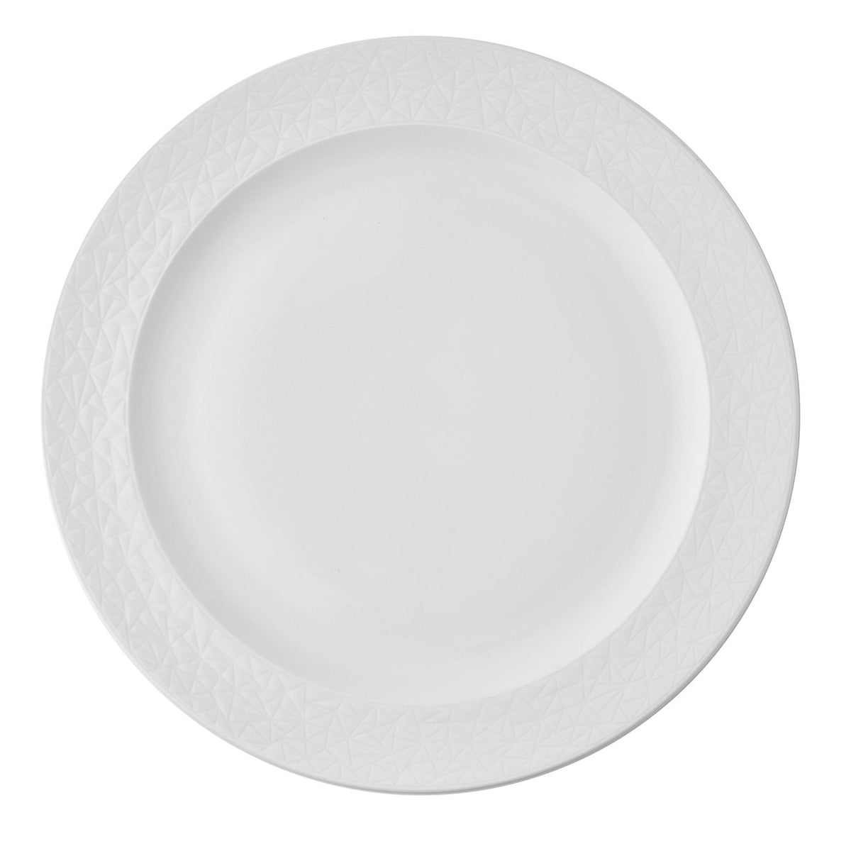 Alchemy Abstract Platzteller 33cm in Weiss präsentiert im Onlineshop von KAQTU Design AG. Teller ist von Churchill