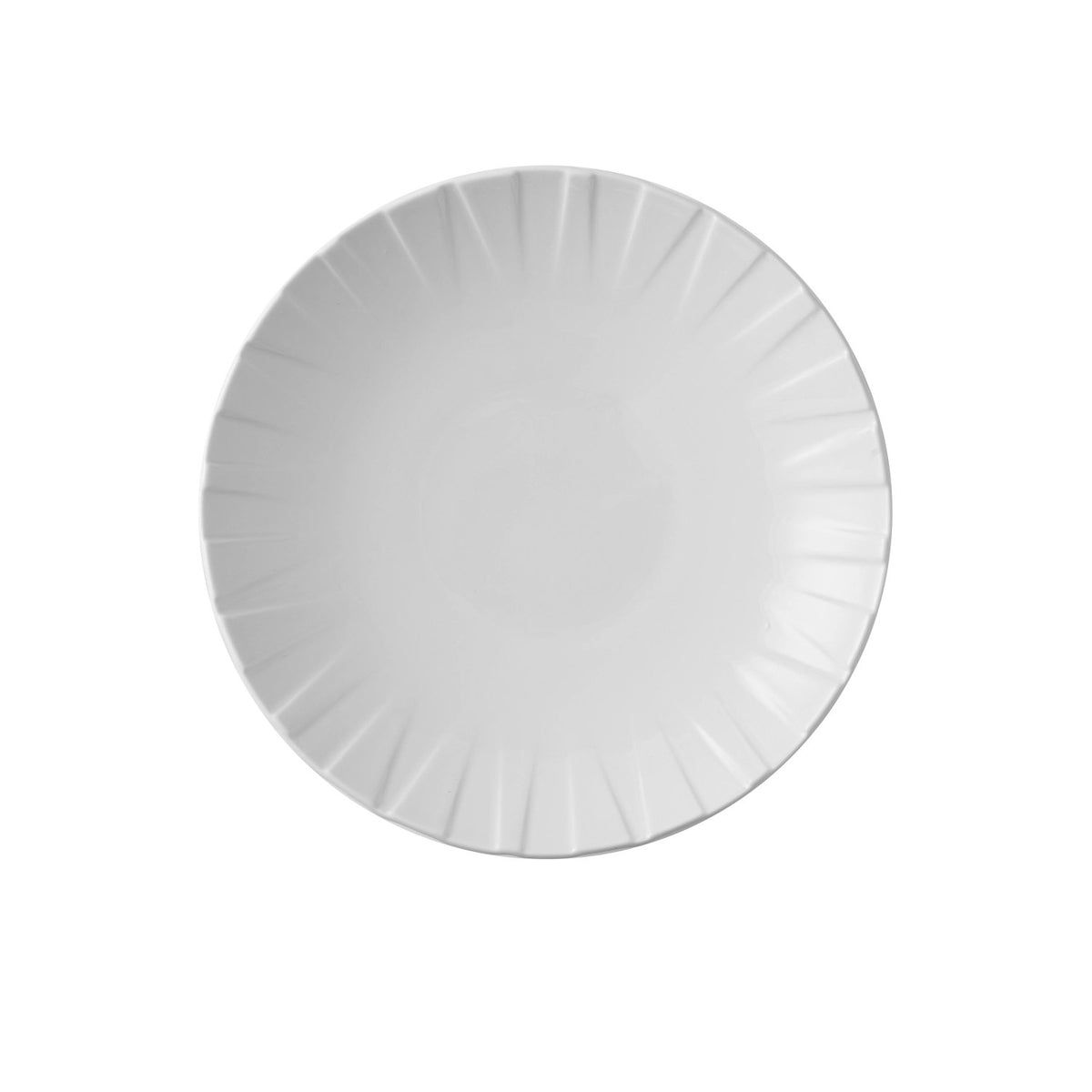 Alchemy Abstract White Coup Schale 27.1cm in Weiss präsentiert im Onlineshop von KAQTU Design AG. Teller ist von Churchill