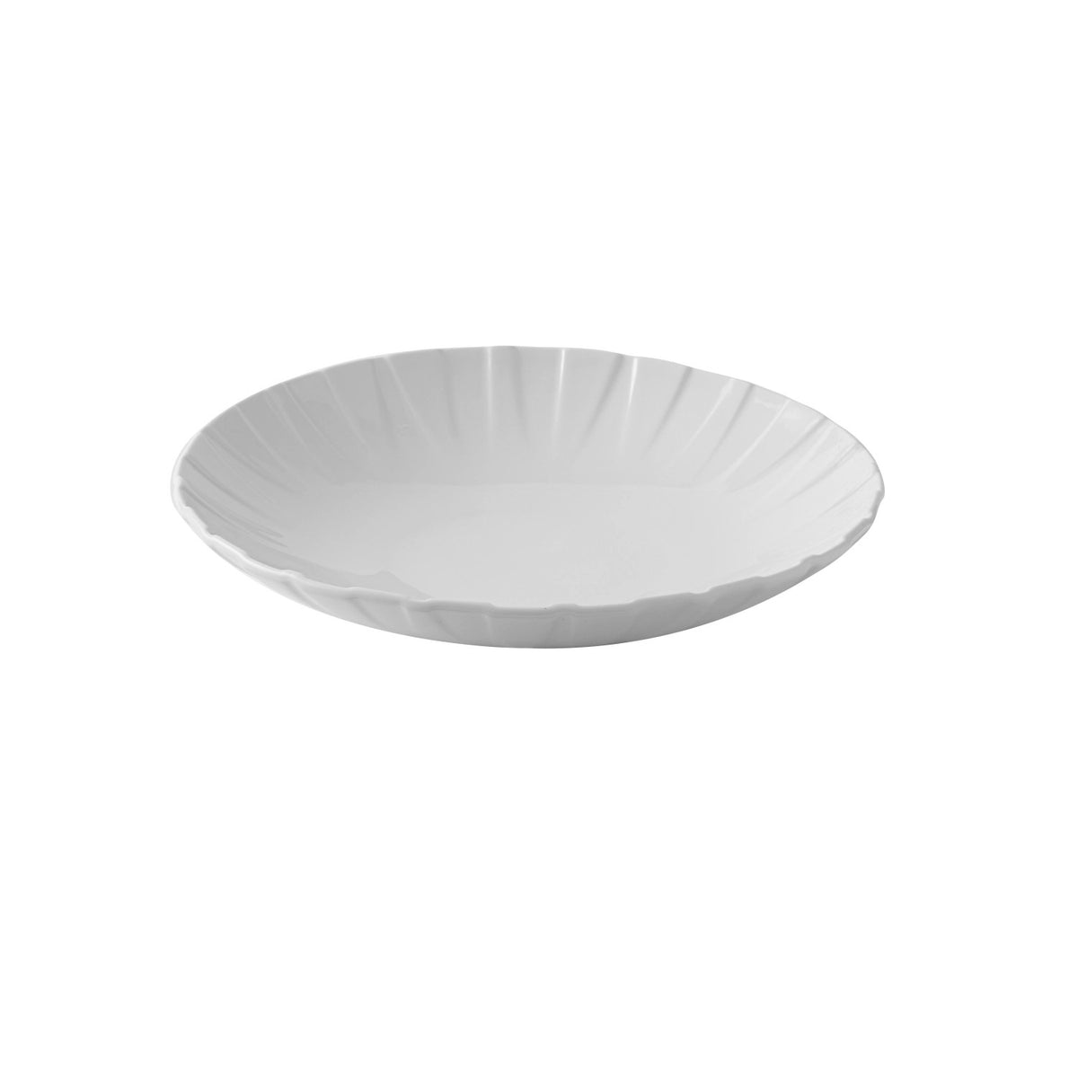 Alchemy Abstract White Coup Schale 27.1cm in Weiss präsentiert im Onlineshop von KAQTU Design AG. Teller ist von Churchill