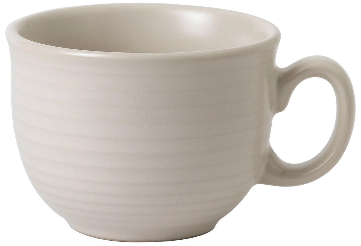 Evo Pearl Cafe Au Lait Tasse H7cm 28cl in Weiss präsentiert im Onlineshop von KAQTU Design AG. Küchenhelfer ist von Churchill