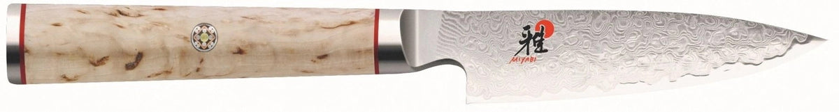 MIYABI 5000MCD SHOTOH, 90mm in Braun präsentiert im Onlineshop von KAQTU Design AG. Damastmesser ist von Miyabi