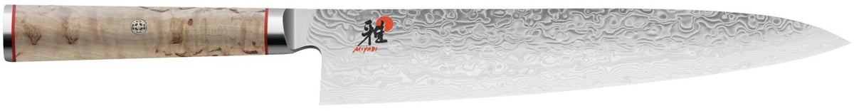 MIYABI 5000MCD GYUTOH, 240mm in Braun präsentiert im Onlineshop von KAQTU Design AG. Damastmesser ist von Miyabi