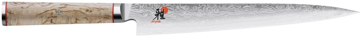 MIYABI 5000MCD SUJIHIKI, 240mm in Braun präsentiert im Onlineshop von KAQTU Design AG. Damastmesser ist von Miyabi