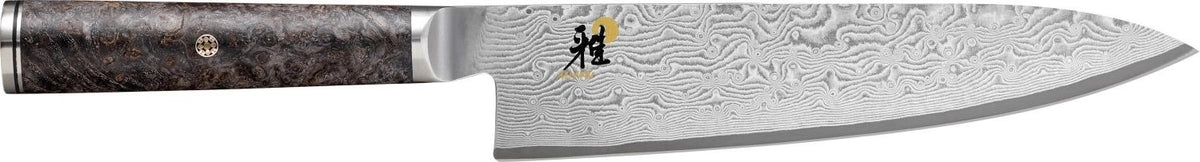 MIYABI 5000MCD 67 BLACK Gyutoh, Ahorn, 200 mm in Schwarz präsentiert im Onlineshop von KAQTU Design AG. Damastmesser ist von Miyabi