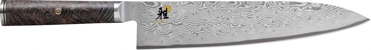 MIYABI 5000MCD 67 BLACK Gyutoh, Ahorn, 240 mm in Schwarz präsentiert im Onlineshop von KAQTU Design AG. Damastmesser ist von Miyabi