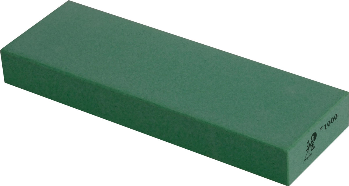 MIYABI Toishi Pro Wetzstein, 1000, 210x70x25mm in Grün präsentiert im Onlineshop von KAQTU Design AG. Damastmesser ist von Miyabi