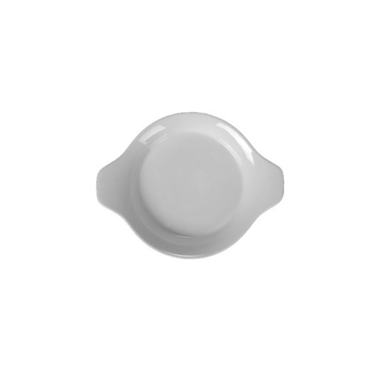 Eierplatte Wallis 12cm feuerfest bis 300° C in Weiss präsentiert im Onlineshop von KAQTU Design AG. Backform / Backblech ist von Holst Porzellan