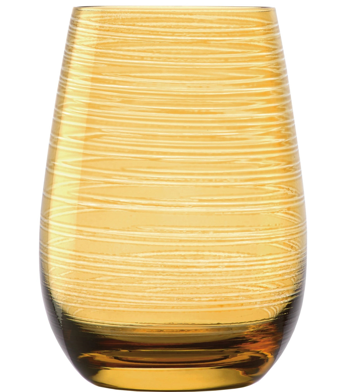 Twister Longdrink Becher 465ml in Orange präsentiert im Onlineshop von KAQTU Design AG. Glas ist von Stölzle