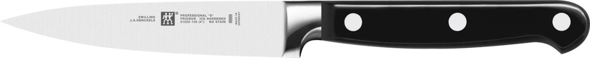 2tlg. Professional S Messerset (Spick- & Kochmesser) in Schwarz präsentiert im Onlineshop von KAQTU Design AG. Küchenmesser ist von Zwilling