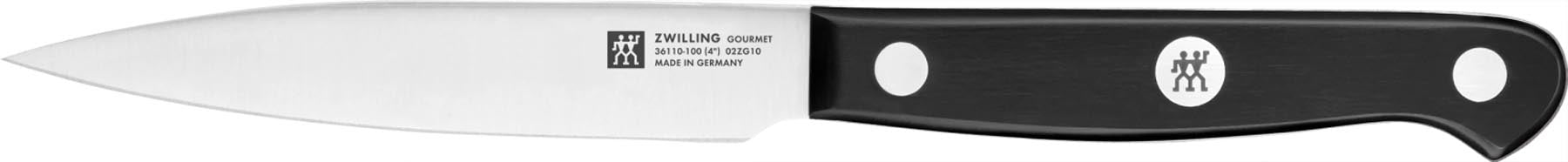 Eleganter 6-teiliges Messerblock-Set aus hochwertigem Naturholz von Zwilling, ideal für präzises Schneiden und stilvolle Küchenorganisation.