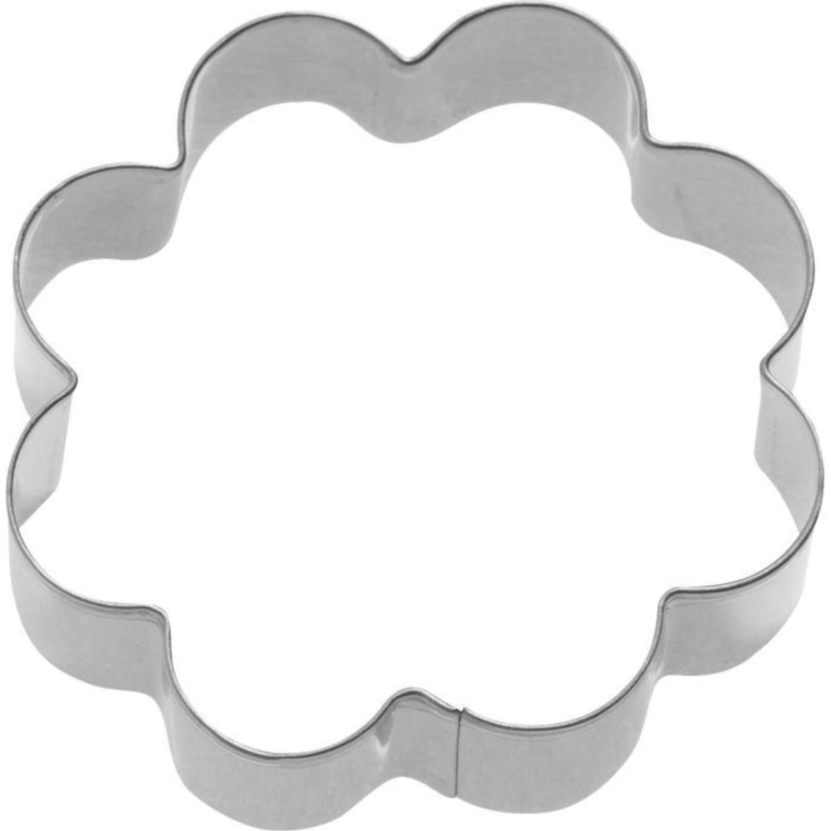 Ausstechform Rosette, 5cm in Silber präsentiert im Onlineshop von KAQTU Design AG. Ausstecher ist von Westmark