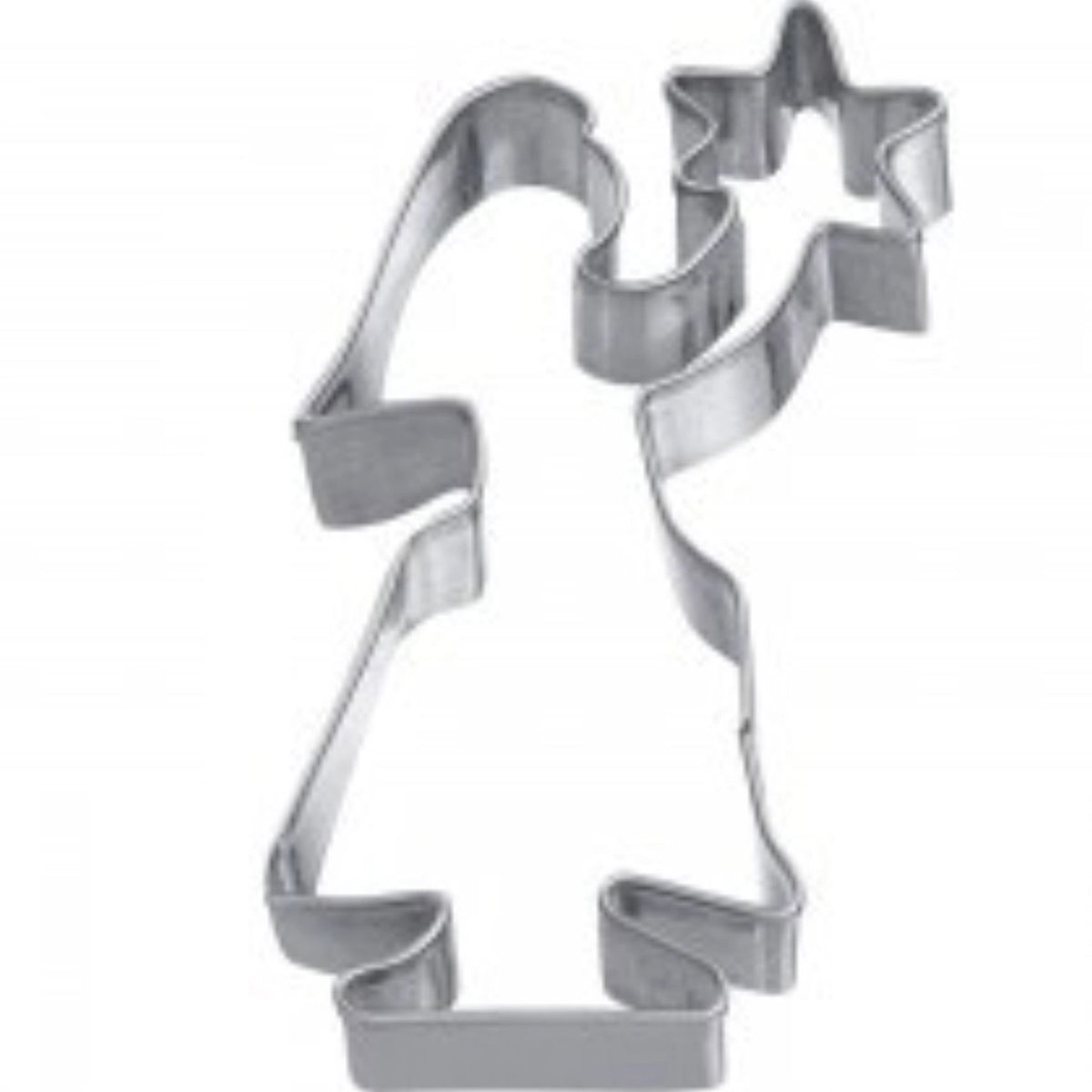 Ausstechform Sterntaler, 9cm in Silber präsentiert im Onlineshop von KAQTU Design AG. Ausstecher ist von Westmark