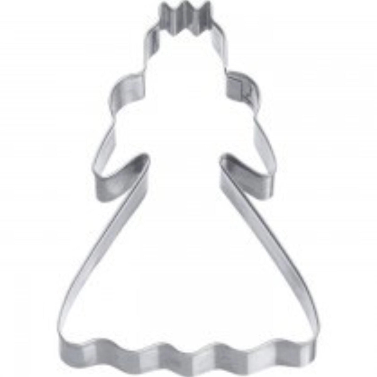 Ausstechform Prinzessin, 9cm in Silber präsentiert im Onlineshop von KAQTU Design AG. Ausstecher ist von Westmark