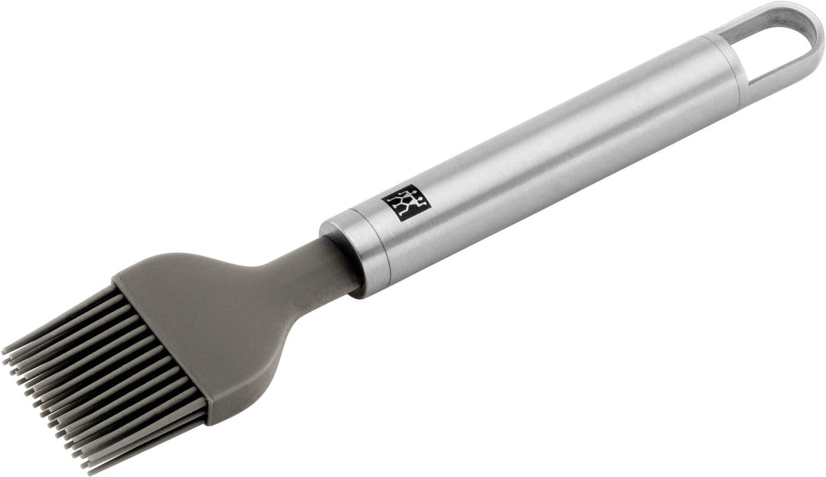 Zwilling Pro Backpinsel, Silikon, 24cm in Silber präsentiert im Onlineshop von KAQTU Design AG. Backutensilien ist von Zwilling Kitchen