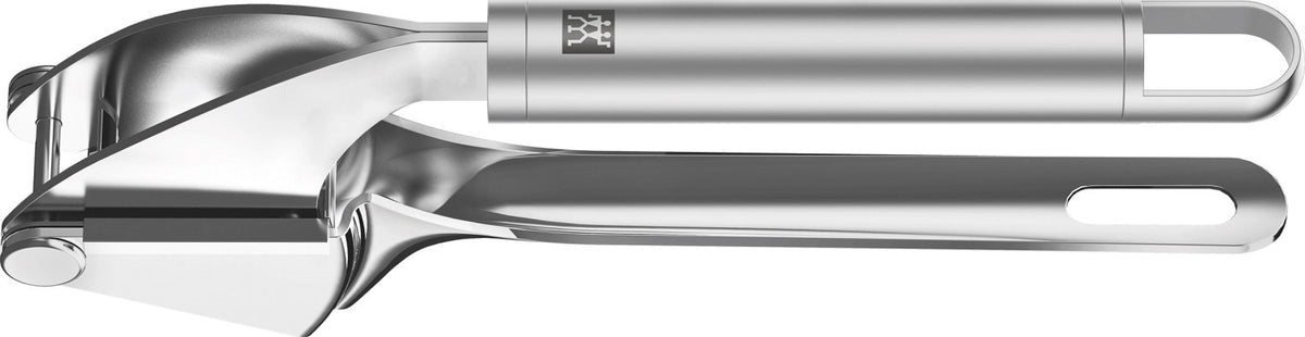 Zwilling Pro Knoblauchpresse, 20.2cm in Silber präsentiert im Onlineshop von KAQTU Design AG. Küchenhelfer ist von Zwilling Kitchen