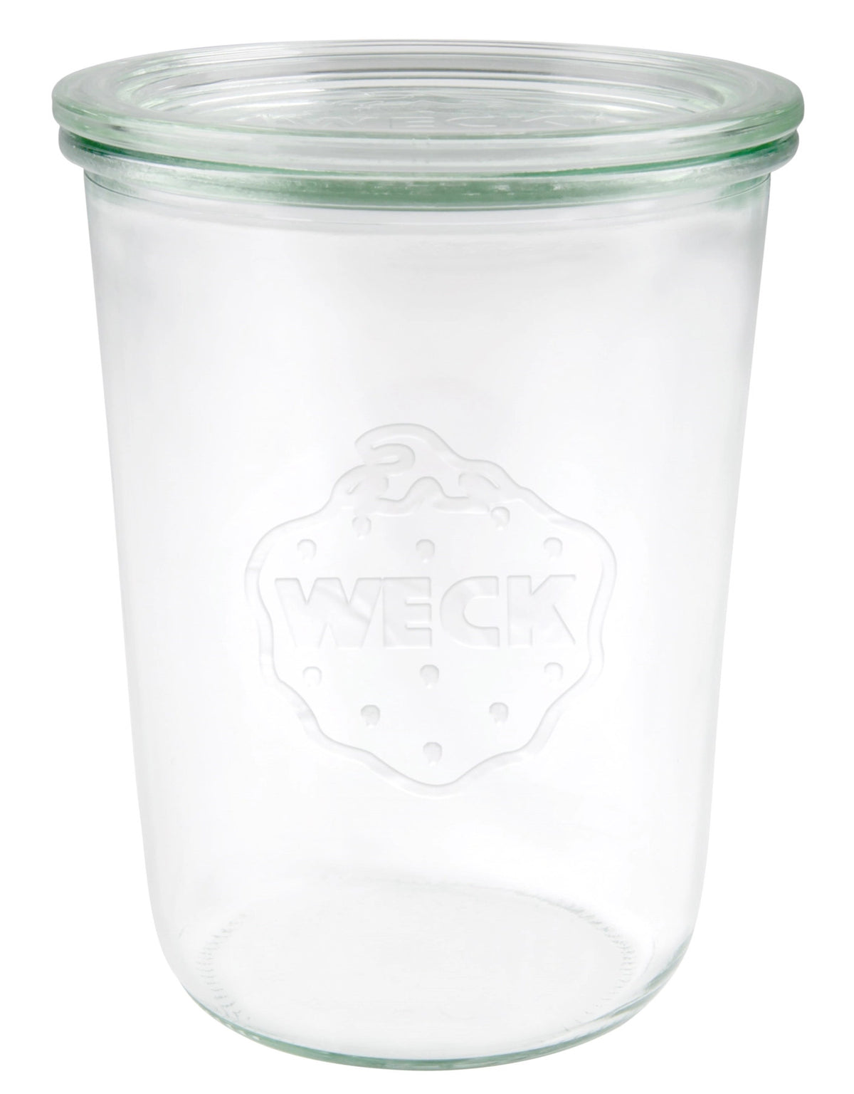 WECK Sturzglas 850ml RR100 mit Deckel in Transparent präsentiert im Onlineshop von KAQTU Design AG. Aufbewahrungsbehälter ist von Weck
