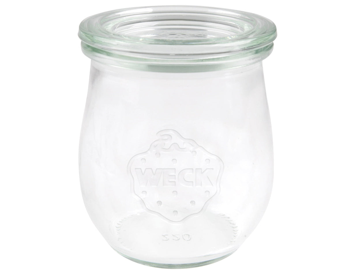 WECK Mini Tulpenglas 220ml RR60 mit Deckel in Transparent präsentiert im Onlineshop von KAQTU Design AG. Aufbewahrungsbehälter ist von Weck